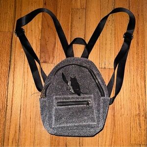 Glittery Backpack with Harry Potter designs